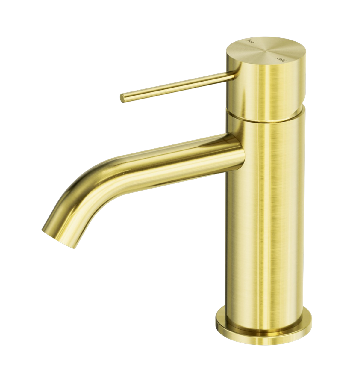 Owen &amp; Finch Basin Mixer 1-Hole Low Model Brushed Champagne Gold PVD (OF221901BG)