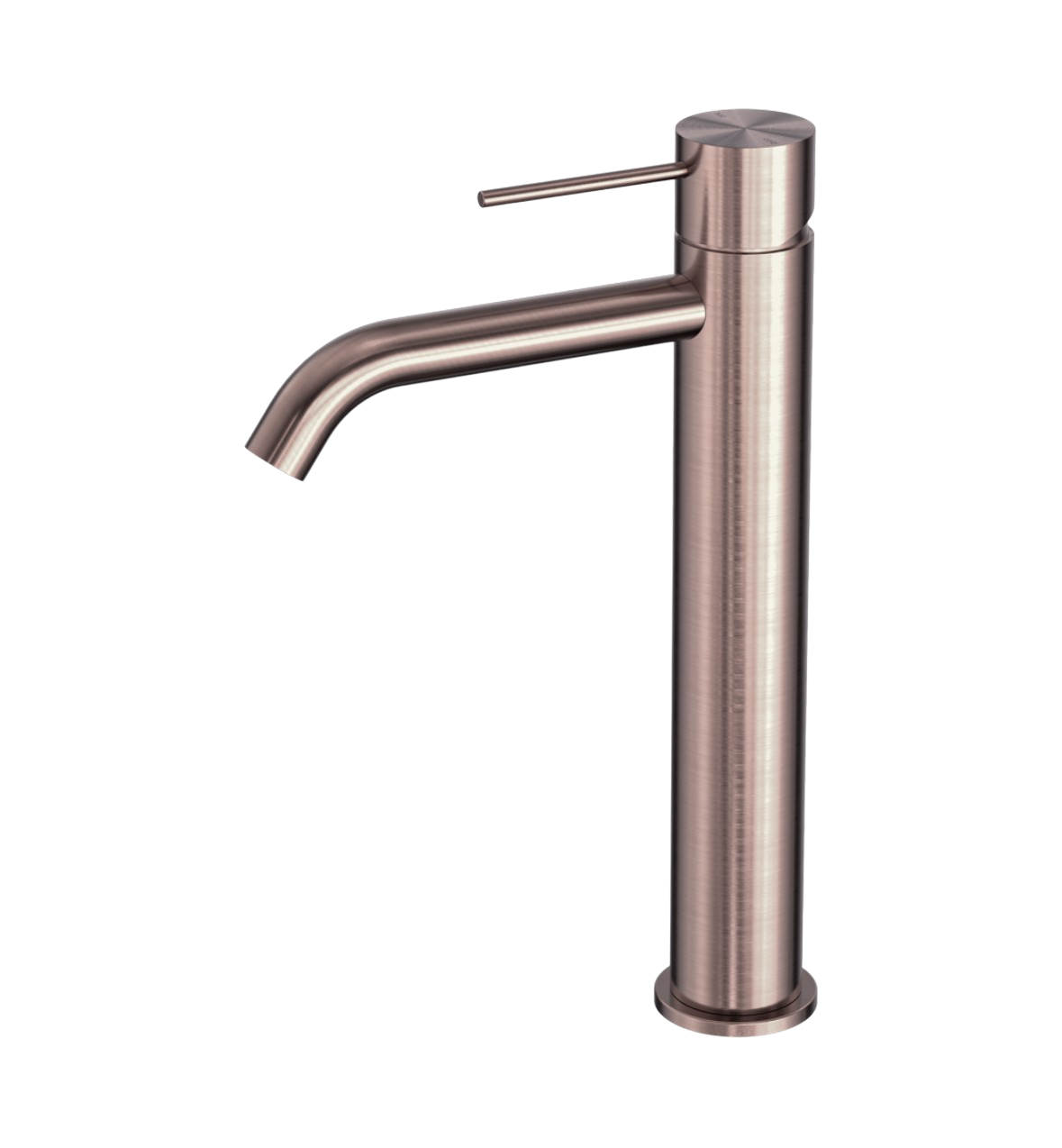 Owen &amp; Finch Single-Hole Basin Mixer Tap, Tall Model, Brushed Satin Bronze PVD (OF221901aBZ)