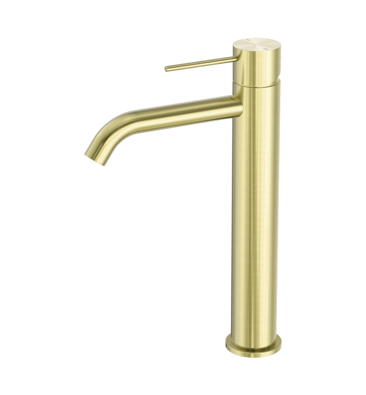 Owen &amp; Finch Single-Hole Basin Mixer Tap, Tall Model, Brushed Champagne Gold PVD (OF221901aBG)