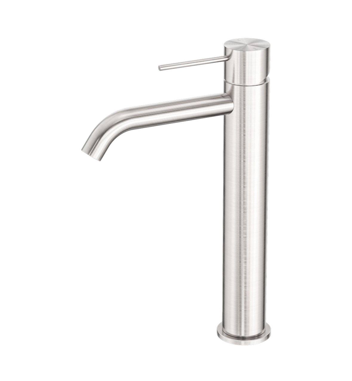 Owen &amp; Finch Single-Hole Basin Mixer Tap, Tall Model, Brushed Nickel (OF221901aBN)
