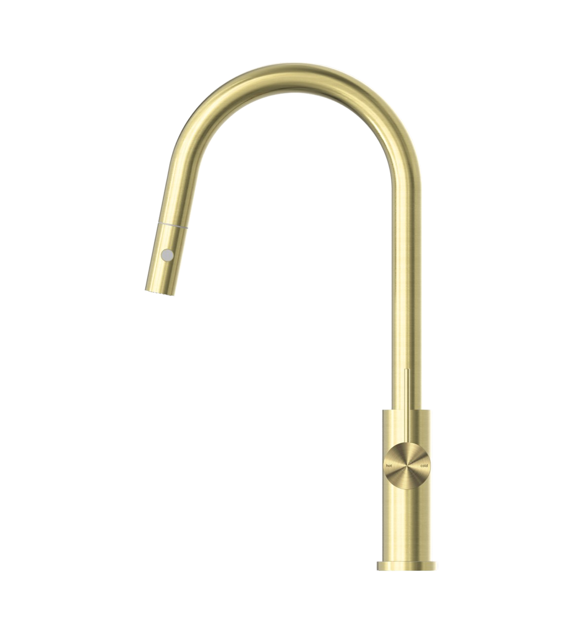 Owen &amp; Finch 1-Hole Kitchen Mixer Tap Pull Out Brushed Champagne Gold PVD (OF221908BG)