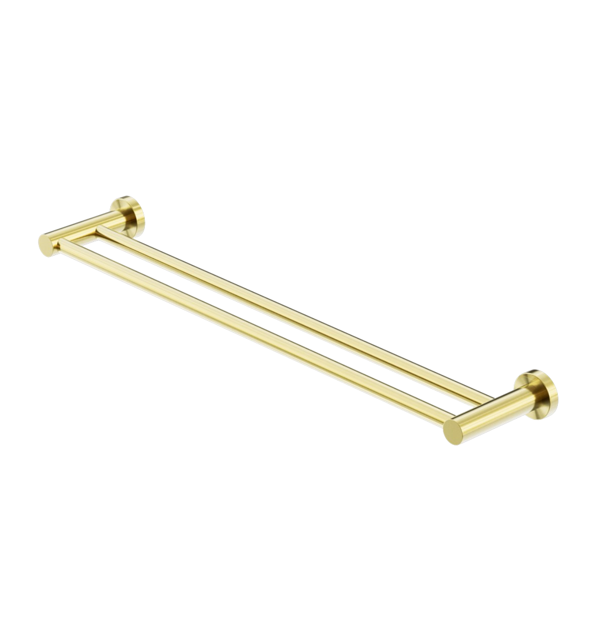 Owen &amp; Finch Double Towel Rack Brushed Champagne Gold PVD (OF1924d)