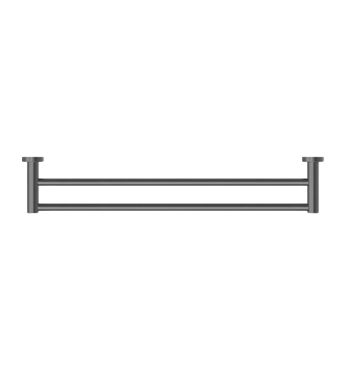 Owen &amp; Finch Double Towel Rack Gun Metal PVD (OF1924d)