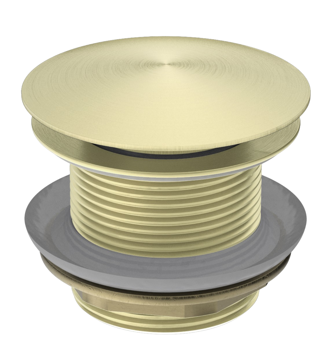 Owen &amp; Finch Pop-Up Bath Clickwaste Brushed Champagne Gold PVD (OFA707BG)