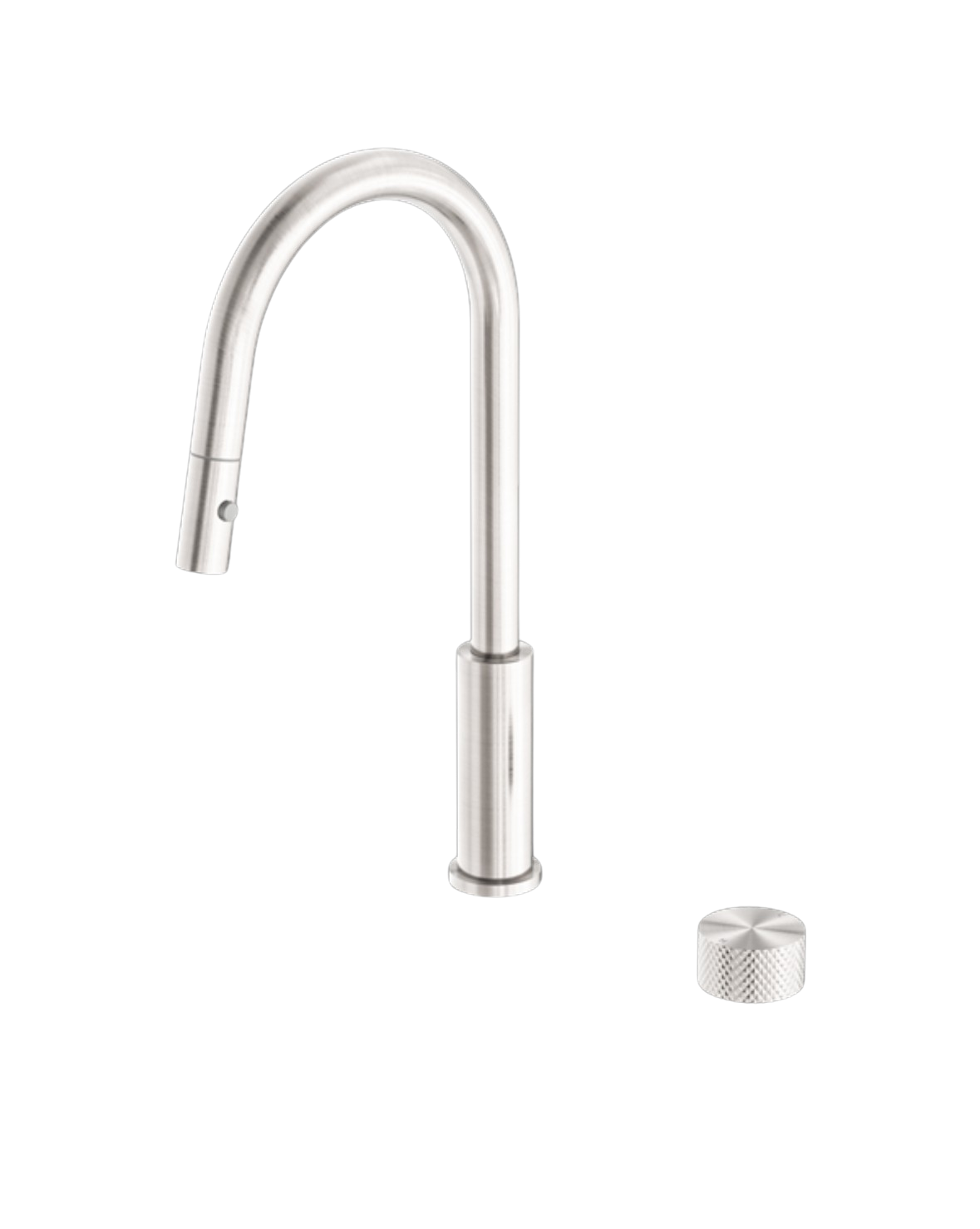 Owen &amp; Finch Progressive 2-Hole Kitchen Mixer Tap Pull Out Brushed Nickel (OF252008BN)
