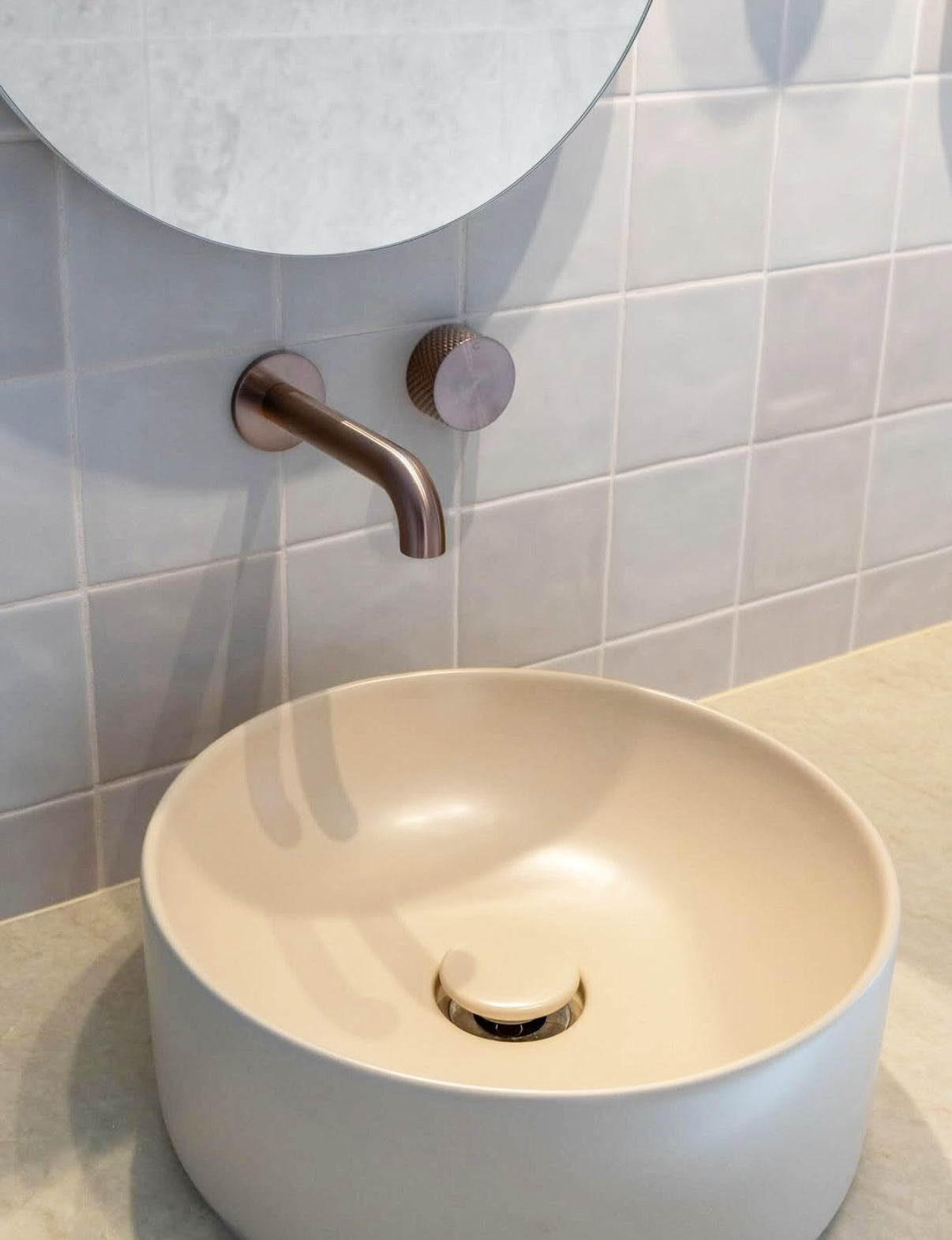 Owen &amp; Finch 2-Hole Progressive Wall-Mounted Mixer Brushed Satin Bronze PVD (OF252007aBZ)