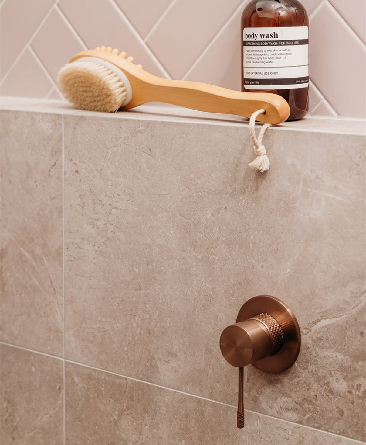 Owen &amp; Finch Luxury Single Brass Mixer Tap – Brushed Satin Bronze | Minimalist &amp; Sustainable Design PVD (OF251909BZ)