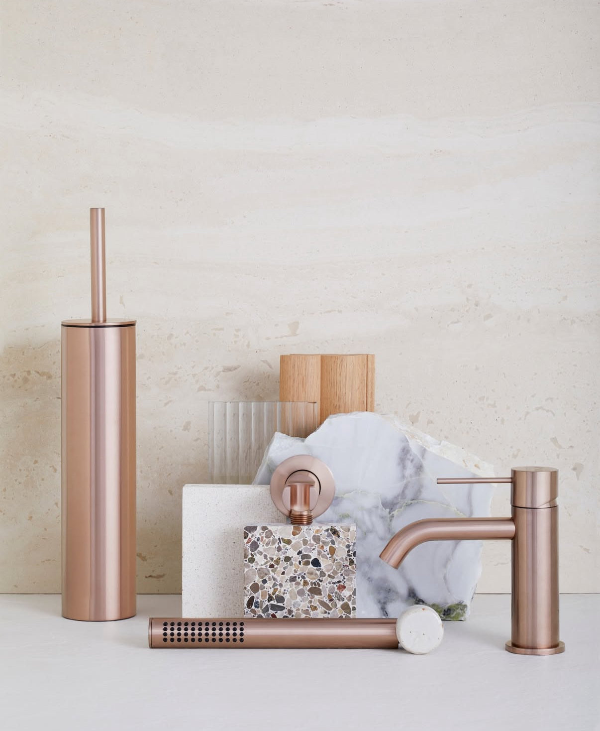 Owen &amp; Finch Basin Mixer 1-Hole Low Model Brushed Satin Bronze PVD (OF221901BZ)