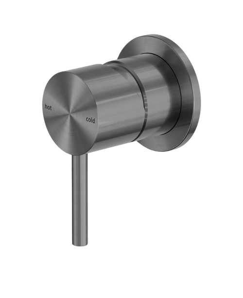 Buitendouche Met Handdouche 316L RVS Geborsteld Grafiet PVD | Owen & Finch (OF162205c01GR)