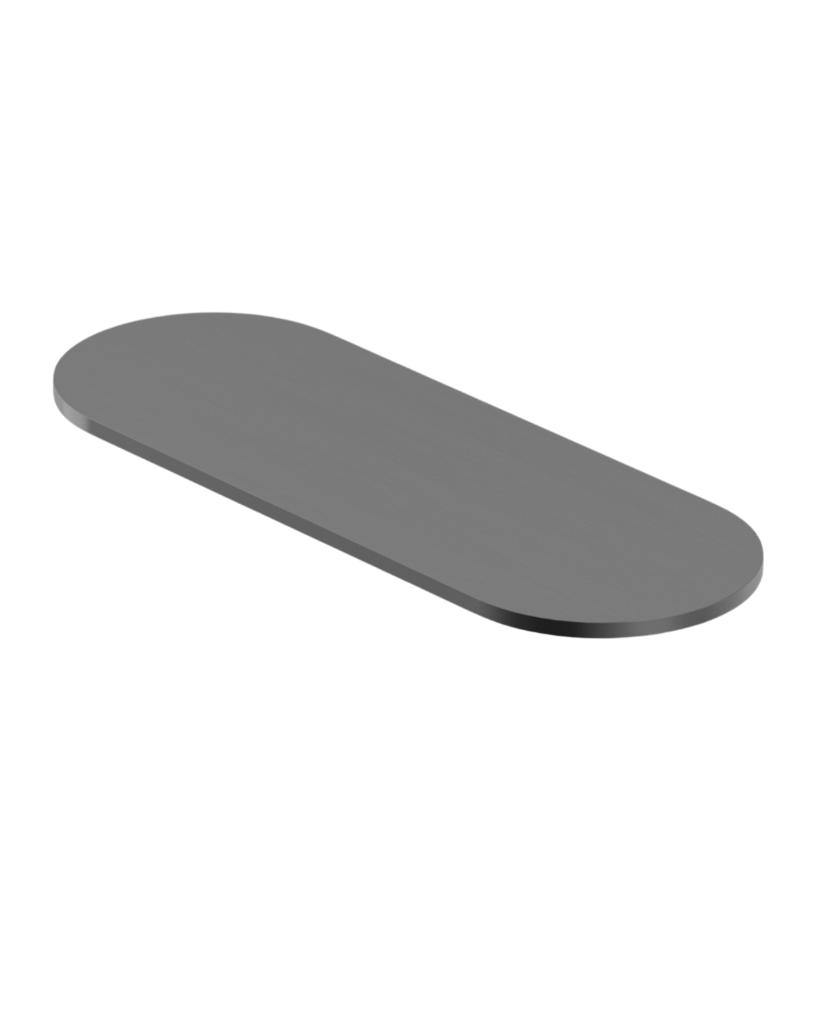 Owen &amp; Finch 316L Stainless Steel Plank Brushed Graphite PVD