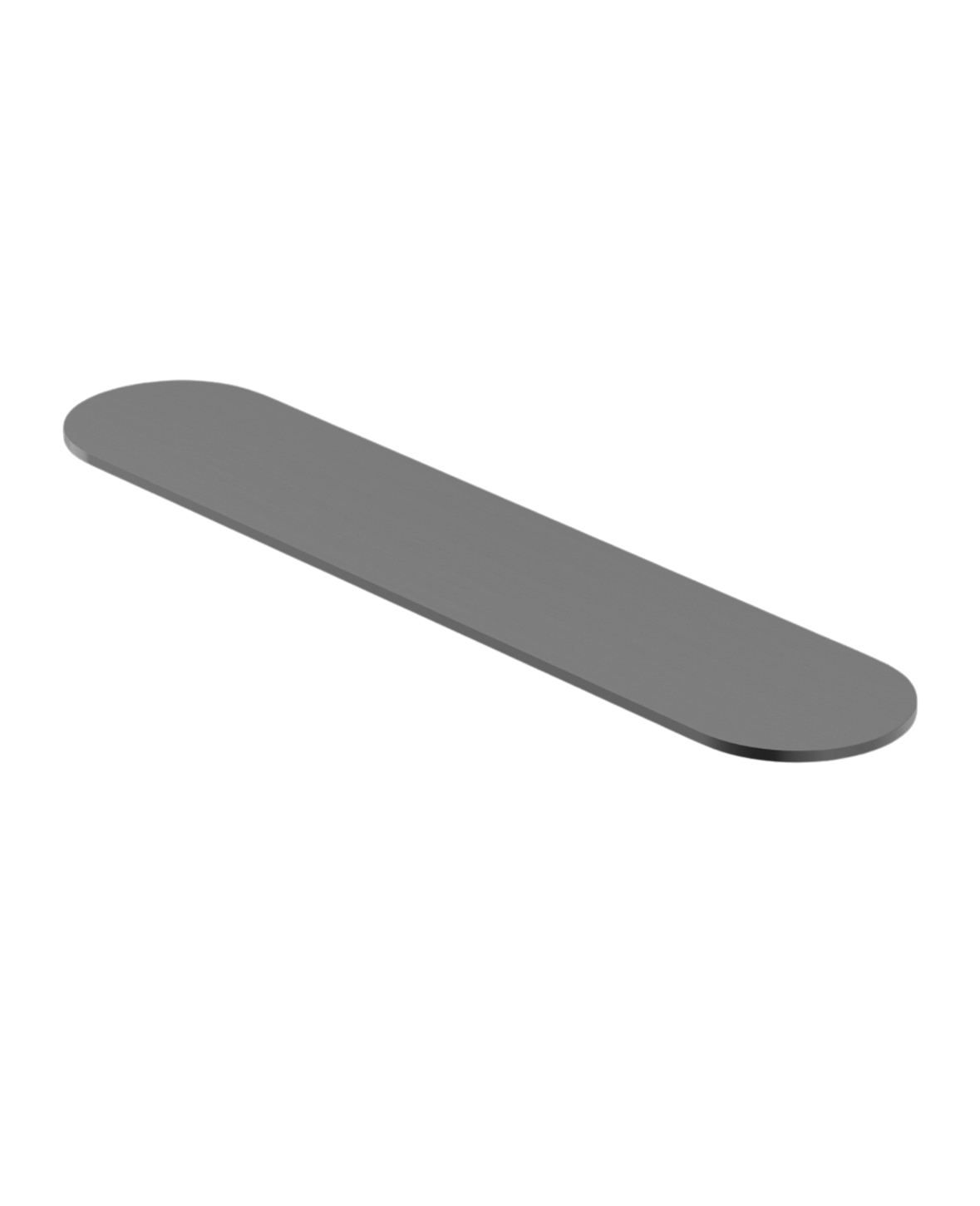 Owen &amp; Finch 316L Stainless Steel Plank Brushed Graphite PVD