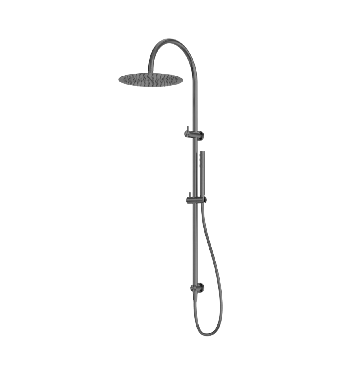 Owen & Finch 316L RVS Doucheset Geborsteld Grafiet Met Mengkraan PVD (OF162205c02GR)