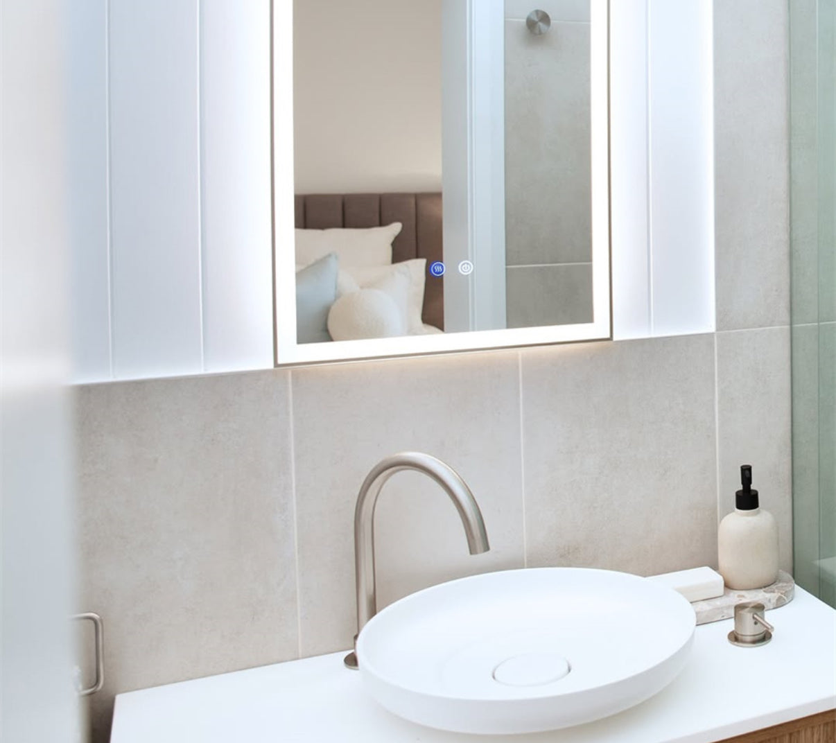 Owen & Finch Messing Inbouw Wastafelmengkraan Met Draaibare Uitloop - Geborsteld Geborsteld Nikkel (OF221901bBN)