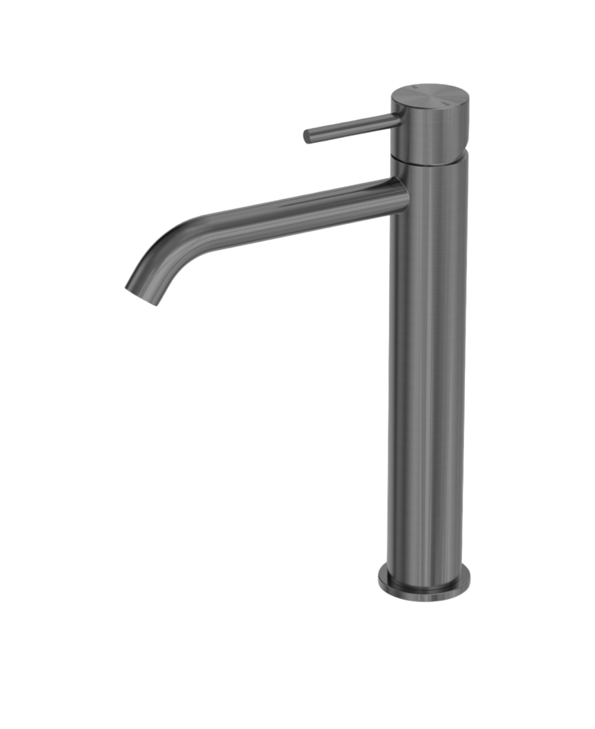 Owen &amp; Finch Tall Basin Faucet - 316L Stainless Steel - Brushed Graphite (PVD) - Indoor &amp; Outdoor Use (OF162201aGR)