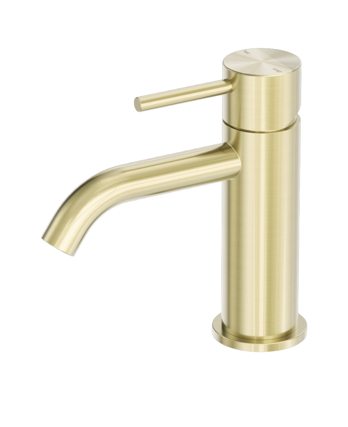 Owen &amp; Finch Low Basin Faucet - 316L Stainless Steel - Brushed Champagne Gold (PVD) - Indoor &amp; Outdoor Use (OF162201BG)