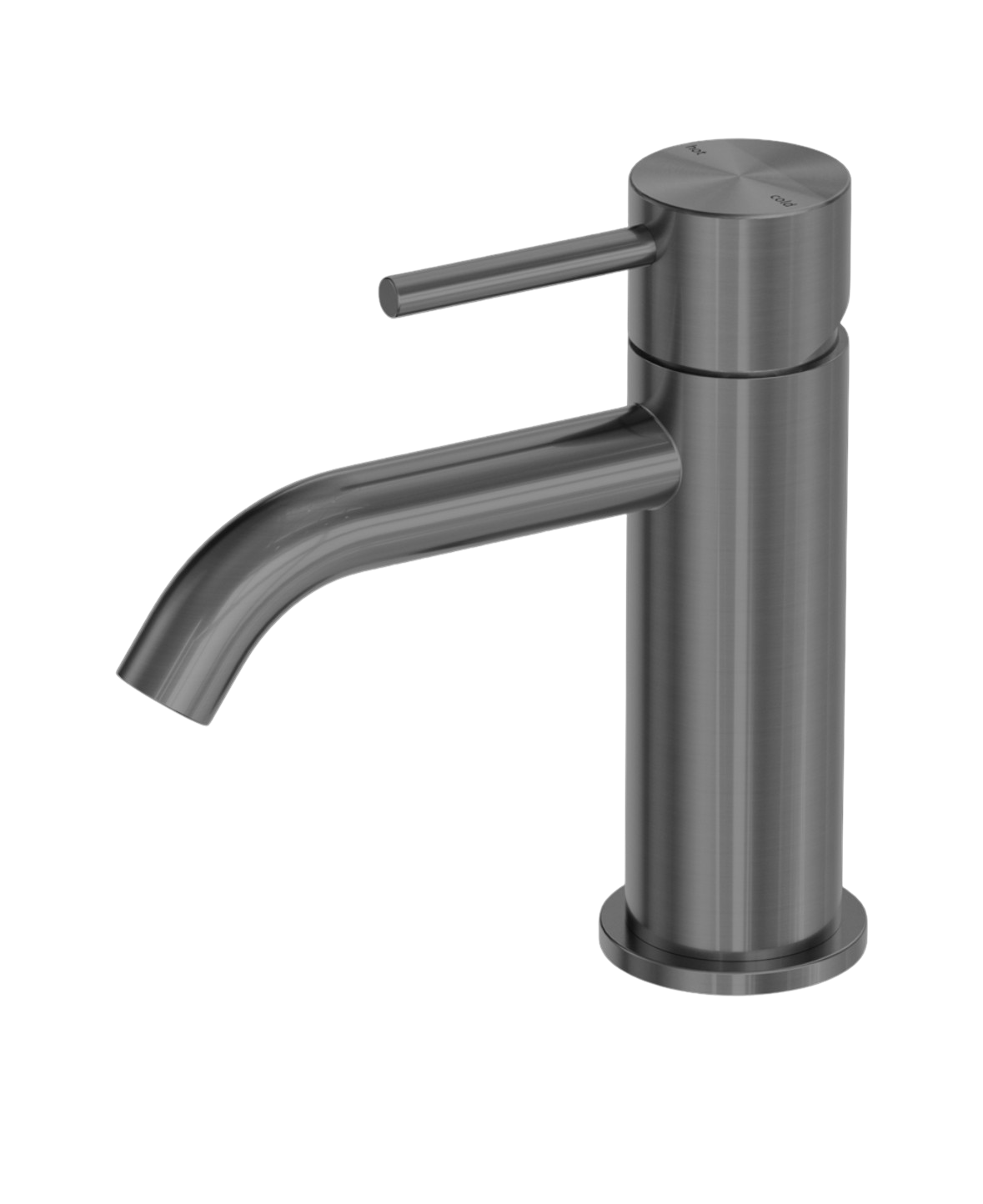 Owen &amp; Finch Low Basin Faucet - 316L Stainless Steel - Brushed Graphite (PVD) - Indoor &amp; Outdoor Use (OF162201GR)