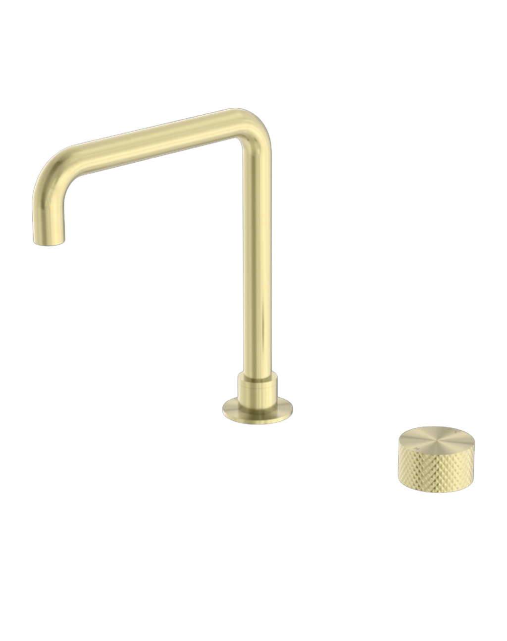 Owen &amp; Finch 2-Hole Progressive Basin Mixer Tall Model Brushed Champagne Gold PVD (OF252001aBG)