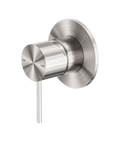 Inbouw Douchemengkraan Messing 80mm Rozet Geborsteld Nikkel | Owen & Finch (OF221911BN)