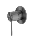 Owen &amp; Finch Luxury Single Brass Mixer Tap – Brushed Graphite | Minimalist &amp; Sustainable Design PVD (OF251909GR)