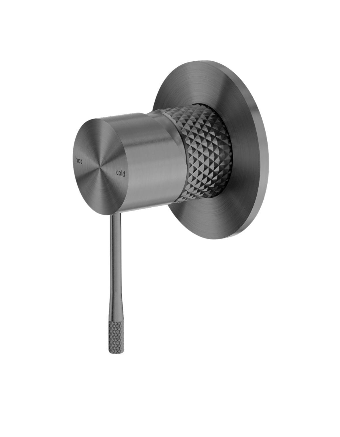 Complete Inbouw Regendoucheset Ø300 mm | Geborsteld Grafiet PVD | Owen & Finch (OF251914GR)