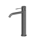 Wastafelkraan Hoog Model Messing Geborsteld Grafiet PVD Met Diamantkarteling | Owen & Finch (OF251901aGR)