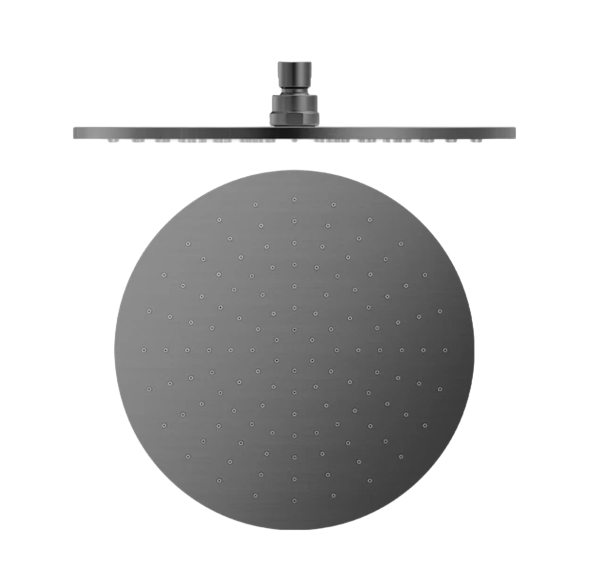 Regendouche Douchekop Ø250 Ø300 messing geborsteld grafiet PVD | Luxe hoofddouche design badkamer | Owen & Finch