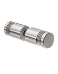 Glasknop Douchedeur Messing Geborsteld Nikkel 10mm | Owen & Finch (OFSH301aBN)