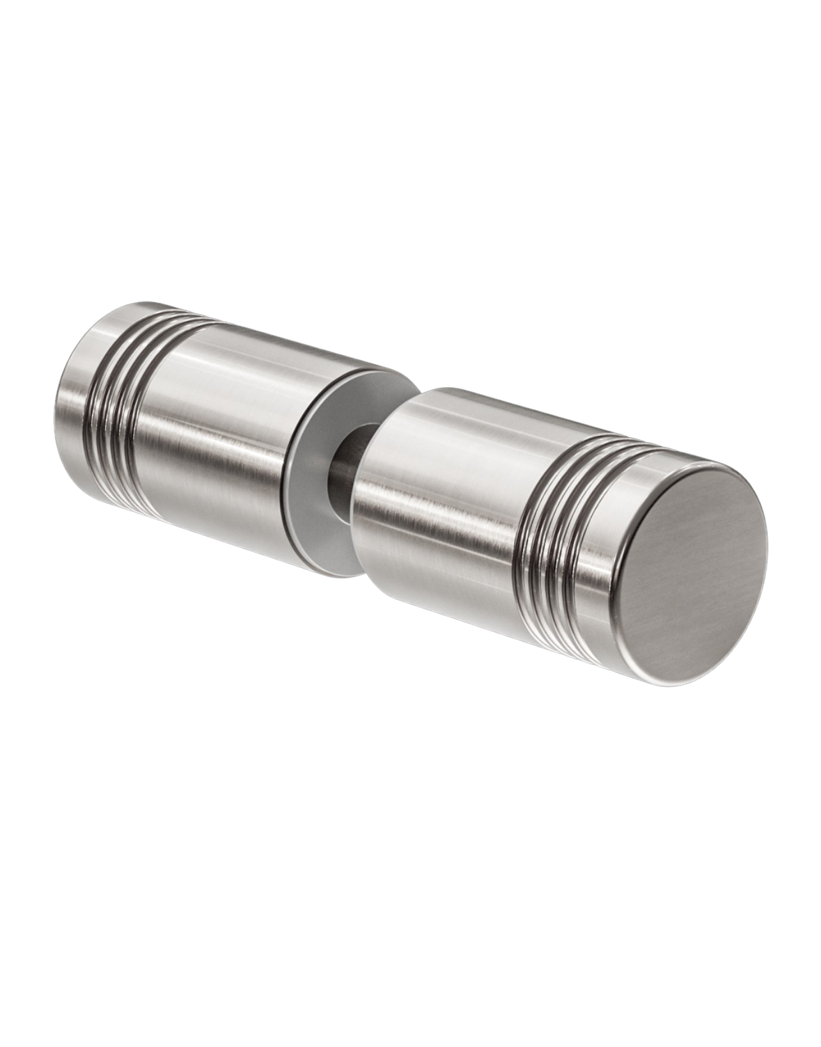 Owen &amp; Finch Brass Glass Shower Wall Knob – Glass Door Knob 10mm Brushed Nickel (OFSH301aBN)