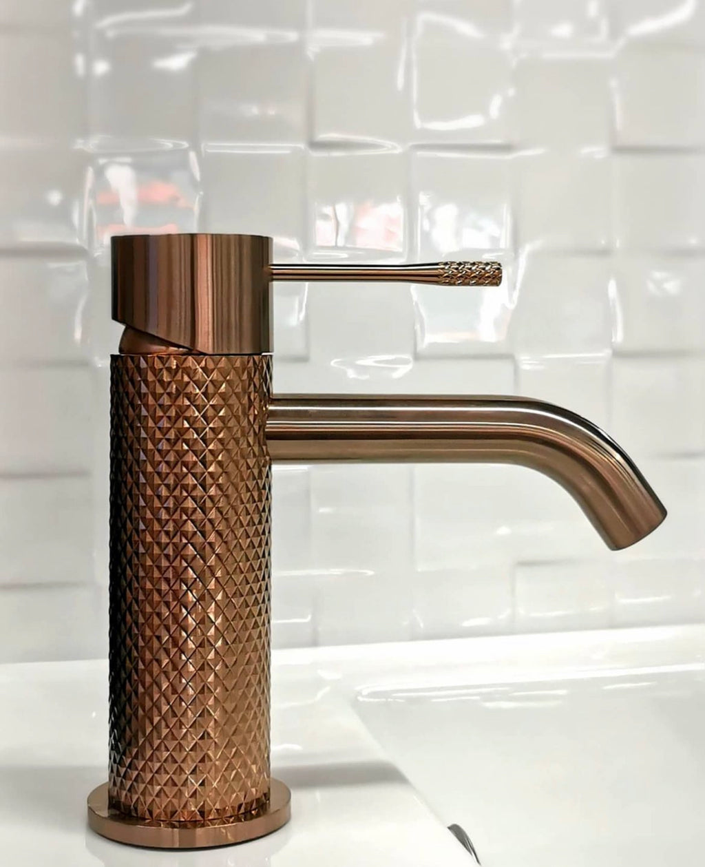 Owen &amp; Finch Basin Mixer 1-Hole Low Model Brushed Satin Bronze PVD (OF251901BZ)