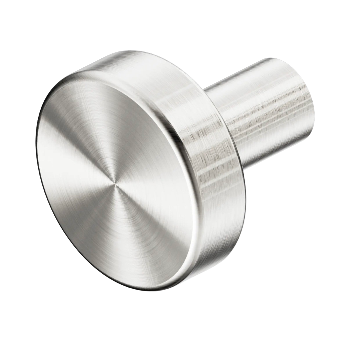 Ladegreep & Kastgreep 316L RVS Geborsteld Nikkel | Rond Ø26 mm | Owen & Finch (OF25F006BN)
