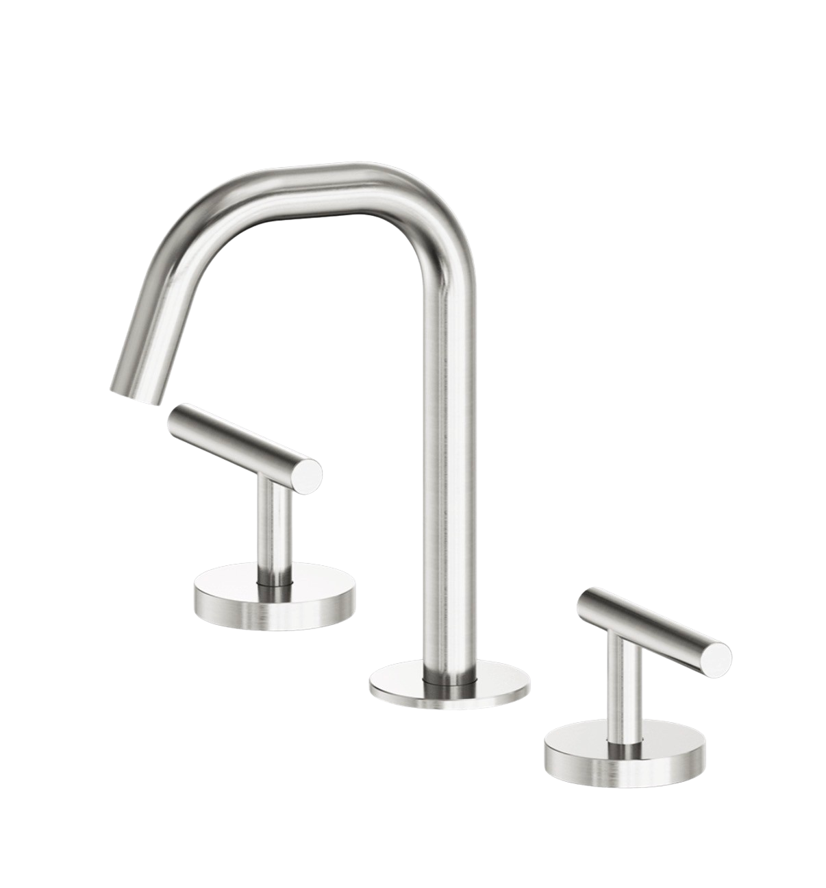 Wastafelkraan Laag Model Geborsteld Nikkel | Owen & Finch (OF25D001BN)
