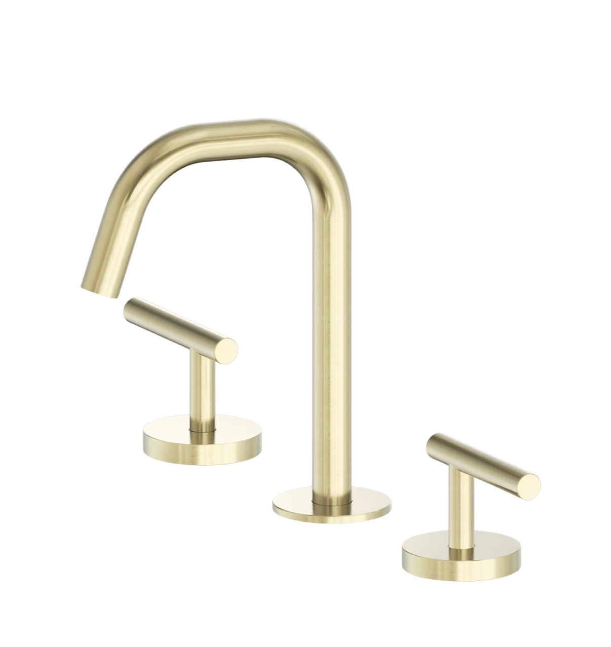 Wastafelkraan Laag Model Geborsteld Champagne Goud PVD | Owen & Finch (OF25D001BG)