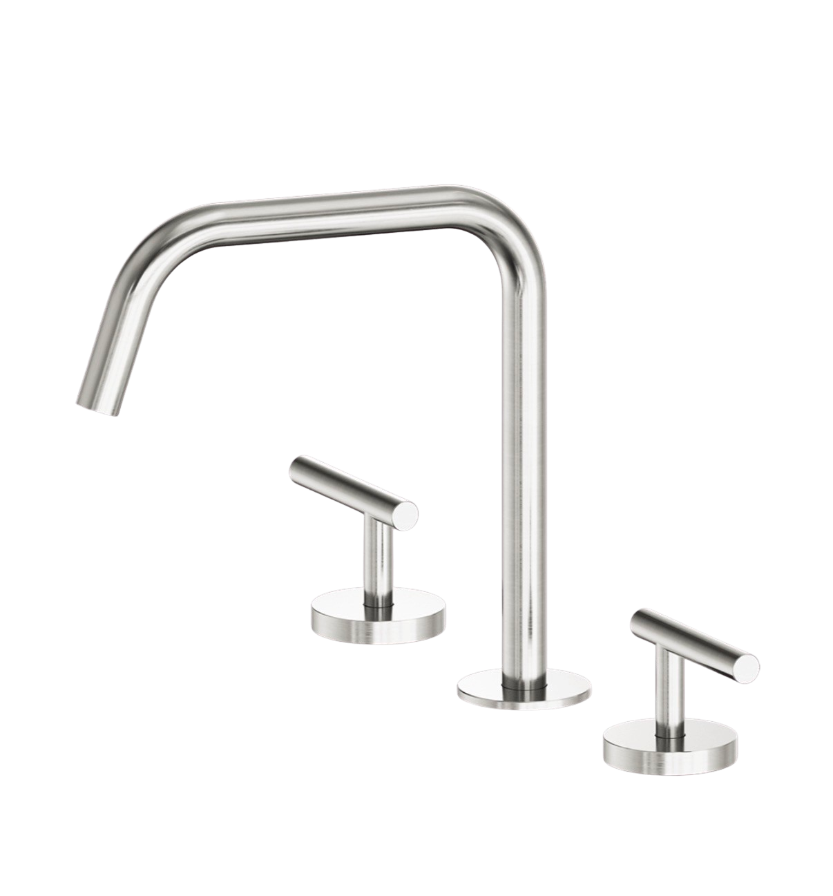 Wastafelkraan Hoog Model Geborsteld Nikkel | Owen & Finch (OF25D003BN)