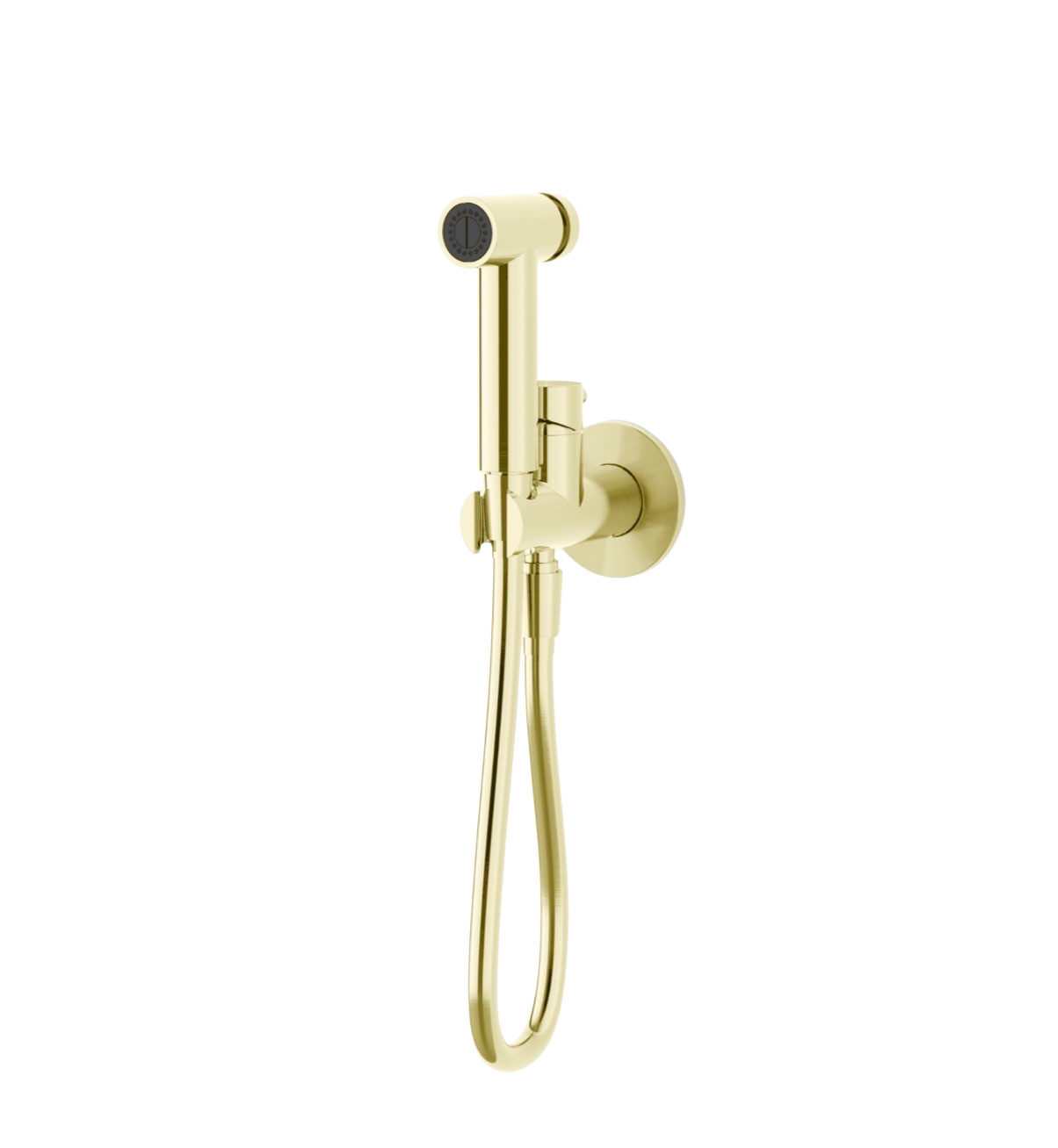 Bidet Handdouche Set met Mengkraan Geborsteld Champagne Goud PVD | Warm & Koud Water | Owen & Finch (OF221912mBG)