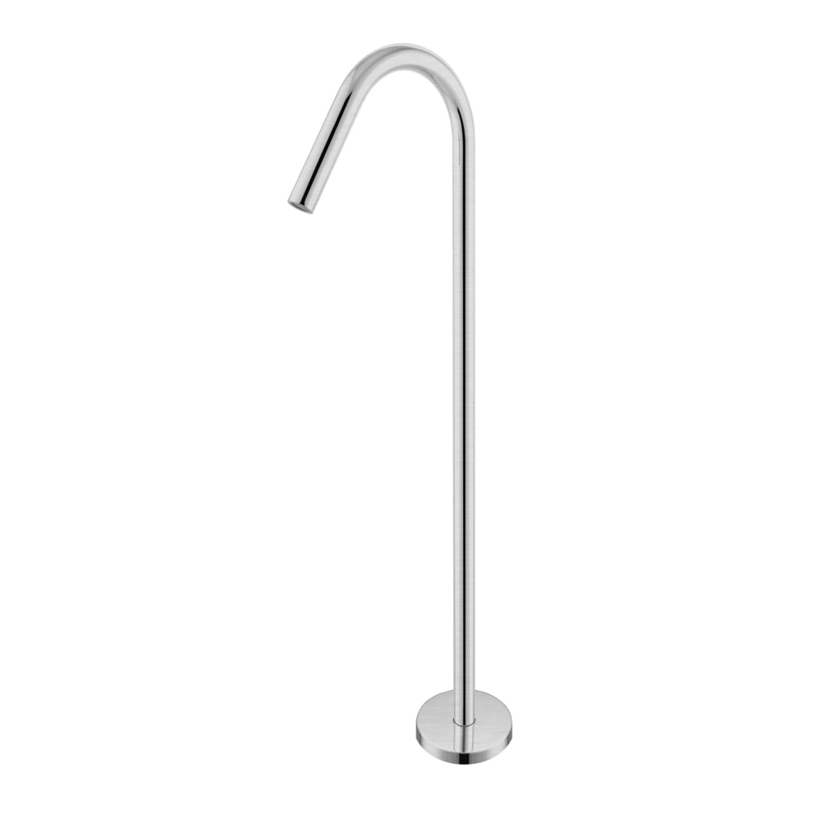 Owen &amp; Finch Brass Bath Spout / Bath Filler 1010 mm – Brushed Nickel – Compatible with Mixer Tap (OF221903aBN) 