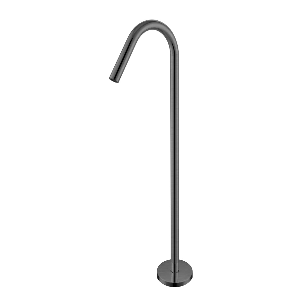 Owen &amp; Finch Brass Bath Spout / Bath Filler 1010 mm – Brushed Graphite (PVD) – Compatible with mixer tap (OF221903aGR)
