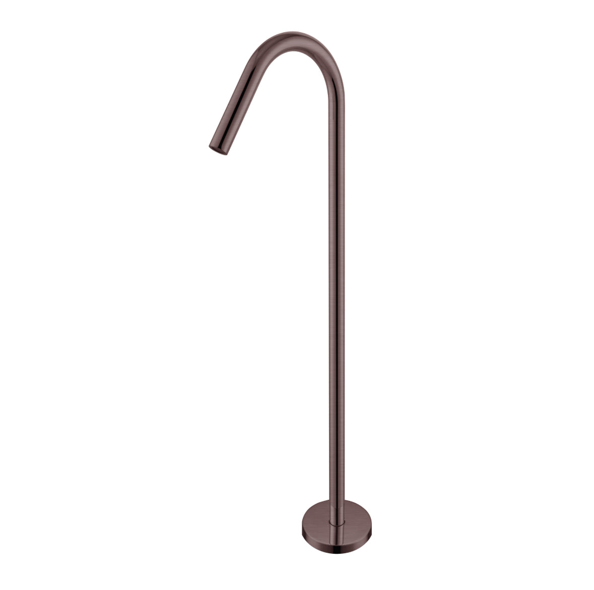 Owen &amp; Finch Brass Bath Spout / Bath Filler 1010 mm – Brushed Satin Bronze (PVD) – Compatible with Mixer Tap (OF221903aBZ)