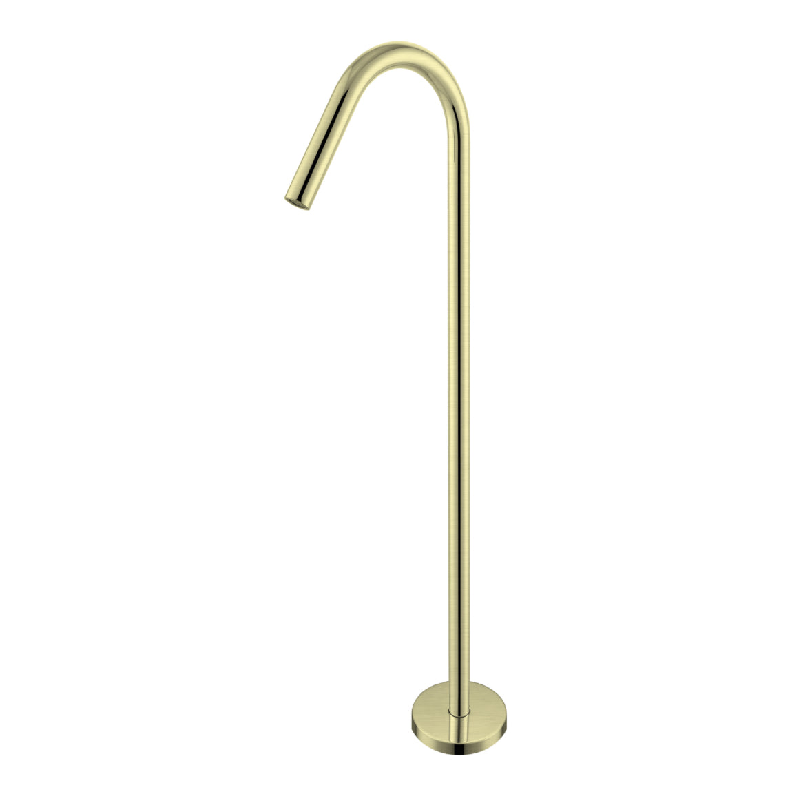 Owen &amp; Finch Brass Bath Spout / Bath Filler 1010 mm – Brushed Champagne Gold (PVD) – Compatible with Mixer Tap (OF221903aBG)