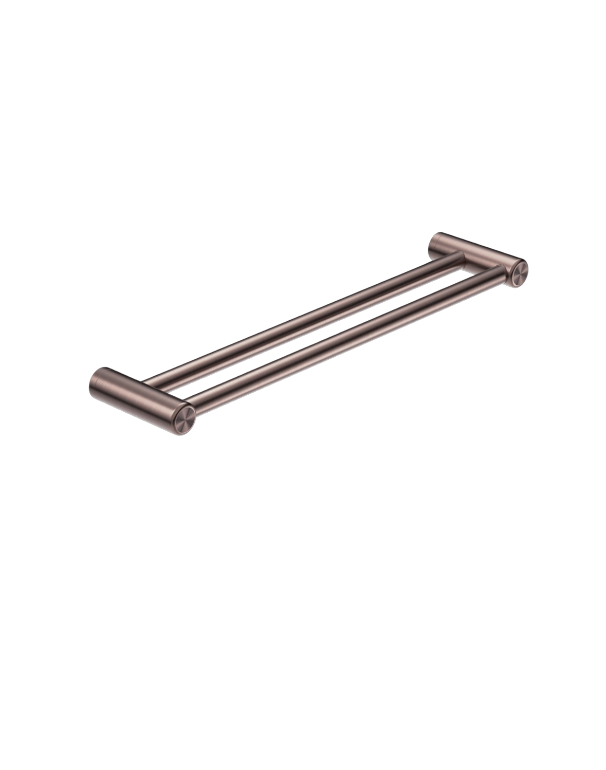 Owen &amp; Finch Care 25mm Towel Rack Double Brushed Satin Bronze PVD