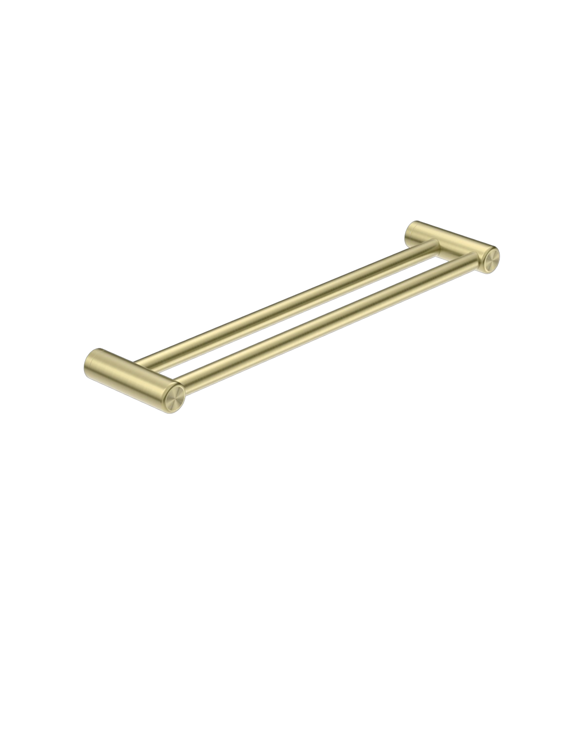 Owen &amp; Finch Care 25mm Towel Rack Double Brushed Champagne Gold PVD