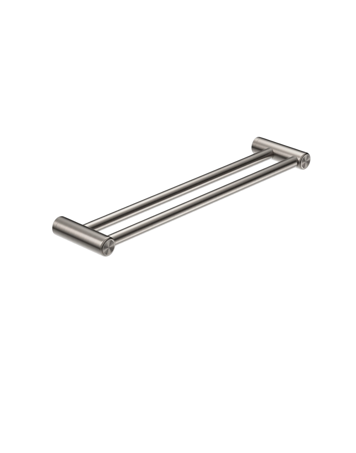 Owen &amp; Finch Care 25mm Towel Rack Double Brushed Nickel