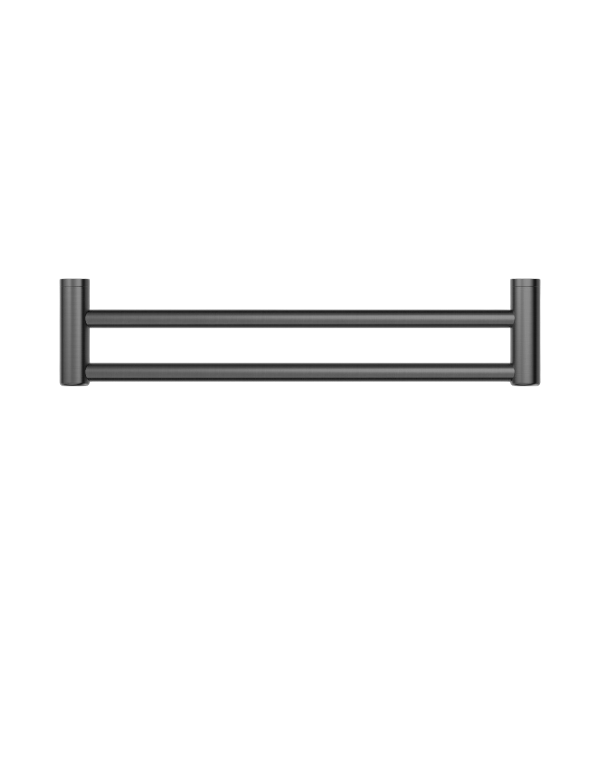 Owen &amp; Finch Care 25mm Double Towel Rack Gun Metal PVD