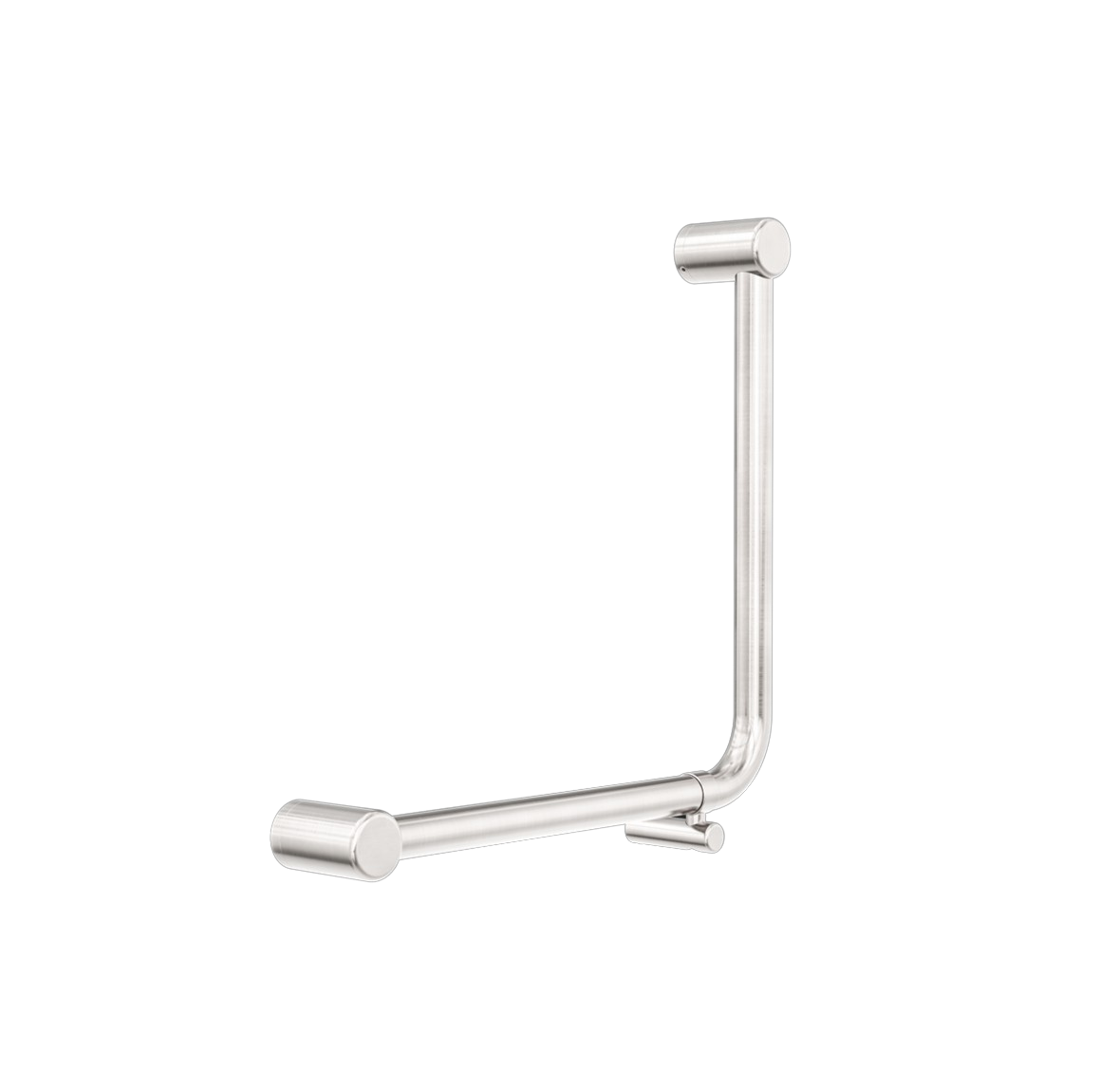 Owen &amp; Finch Stainless Steel Care 32mm Wall Grab Bar 90 Degrees 450X450mm Brushed Nickel (OFCR3290dBN)