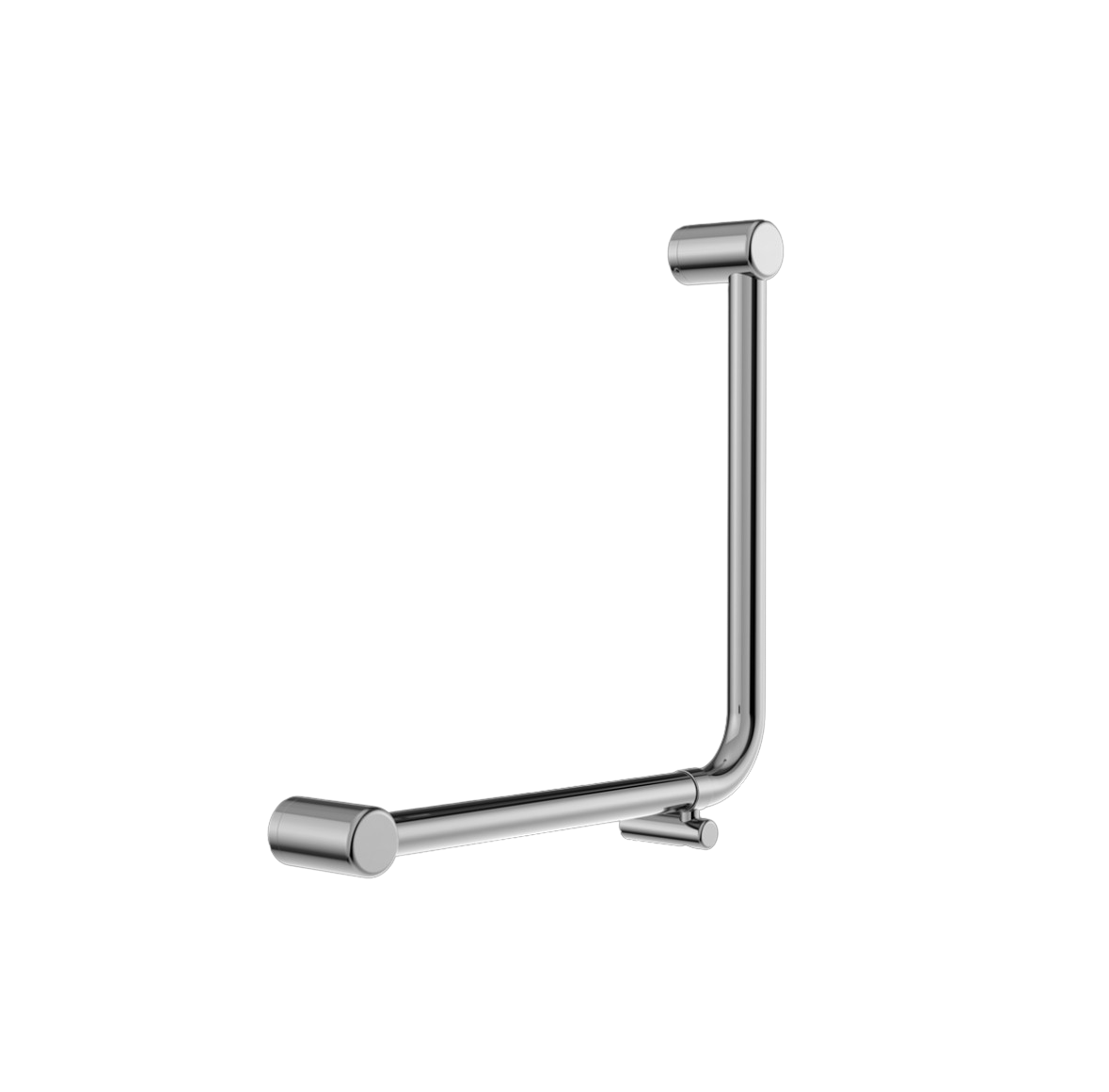 Wandleuning 90° RVS Chroom 450x450 mm | Owen & Finch Care (OFCR3290dCH)