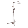 Owen &amp; Finch Stainless Steel Care Shower Set with Brushed Satin Bronze Handrail and PVD Mixer Tap (OFCS008BZ)