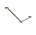 Wandleuning 45° RVS Doorlopend Geborsteld Nikkel 750x450 mm | Owen & Finch Care (OFCR3245aBN)