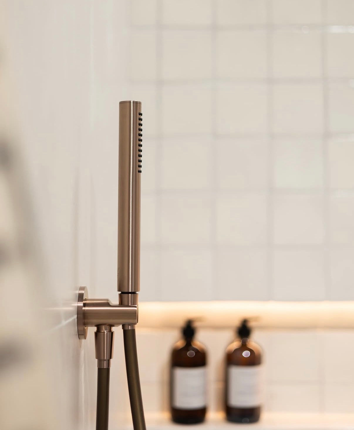Handdouche Messing Geborsteld Satijn Brons PVD | Owen & Finch (OF307BZ)