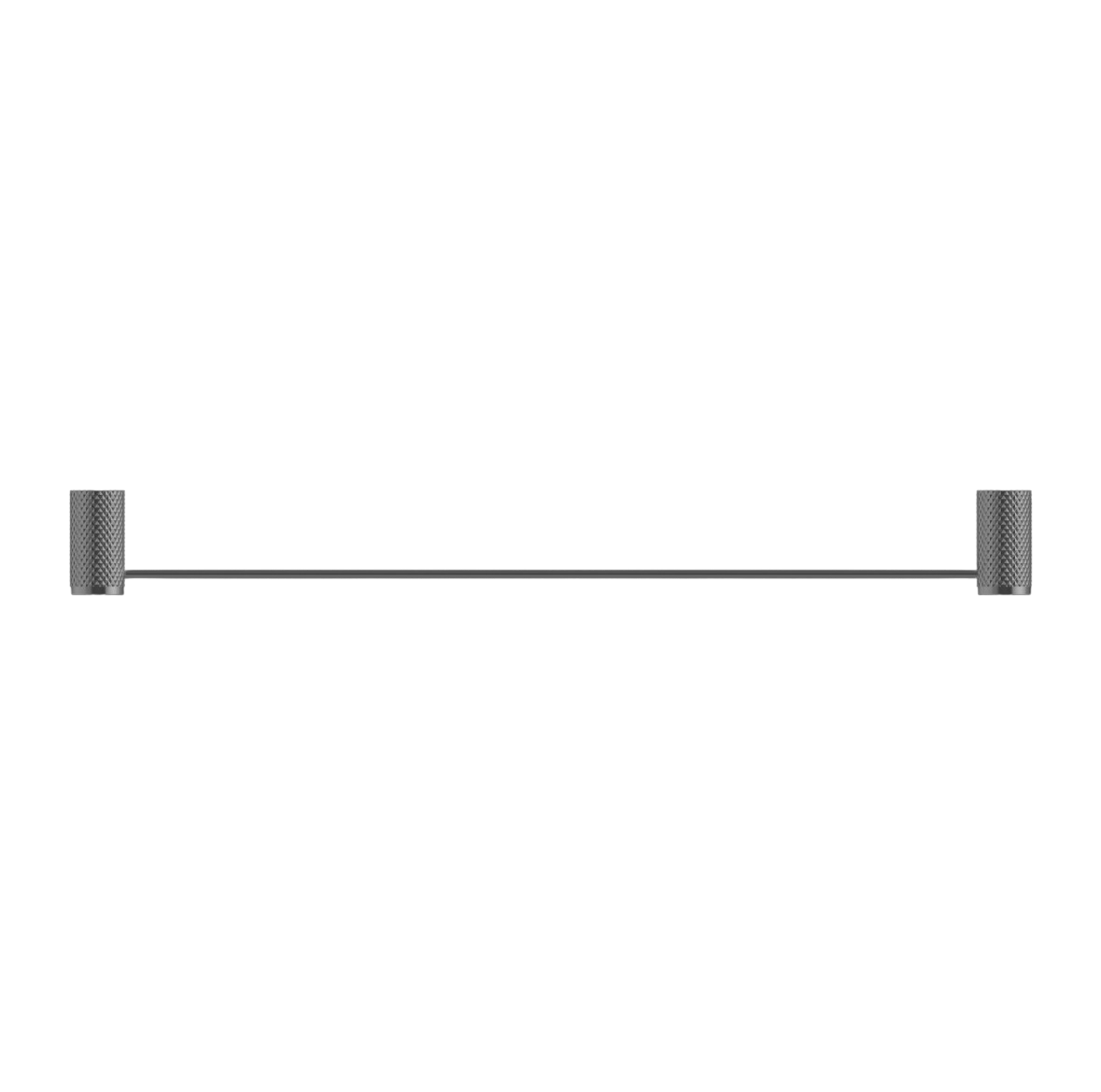 Owen &amp; Finch Towel Rack Single Brushed Graphite PVD (OF2524GR)