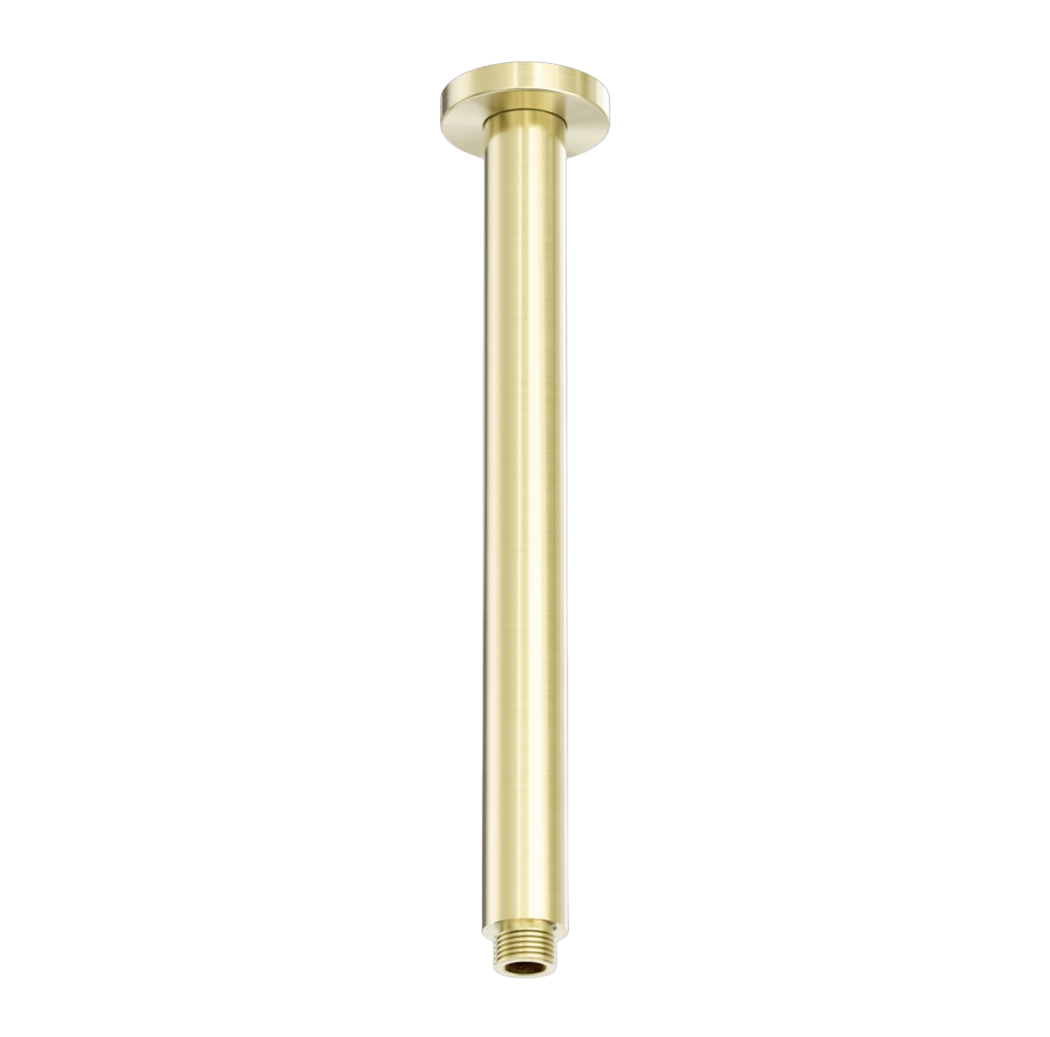 Brushed Champagne Gold Ceiling Arm - 316LRVS 30 cm - Sustainable Luxury for Rain Showers (OF510BG)