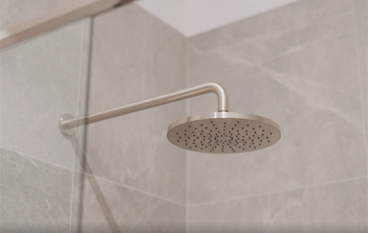 Owen &amp; Finch Curved Wall Arm Brushed Nickel (OF502BN)